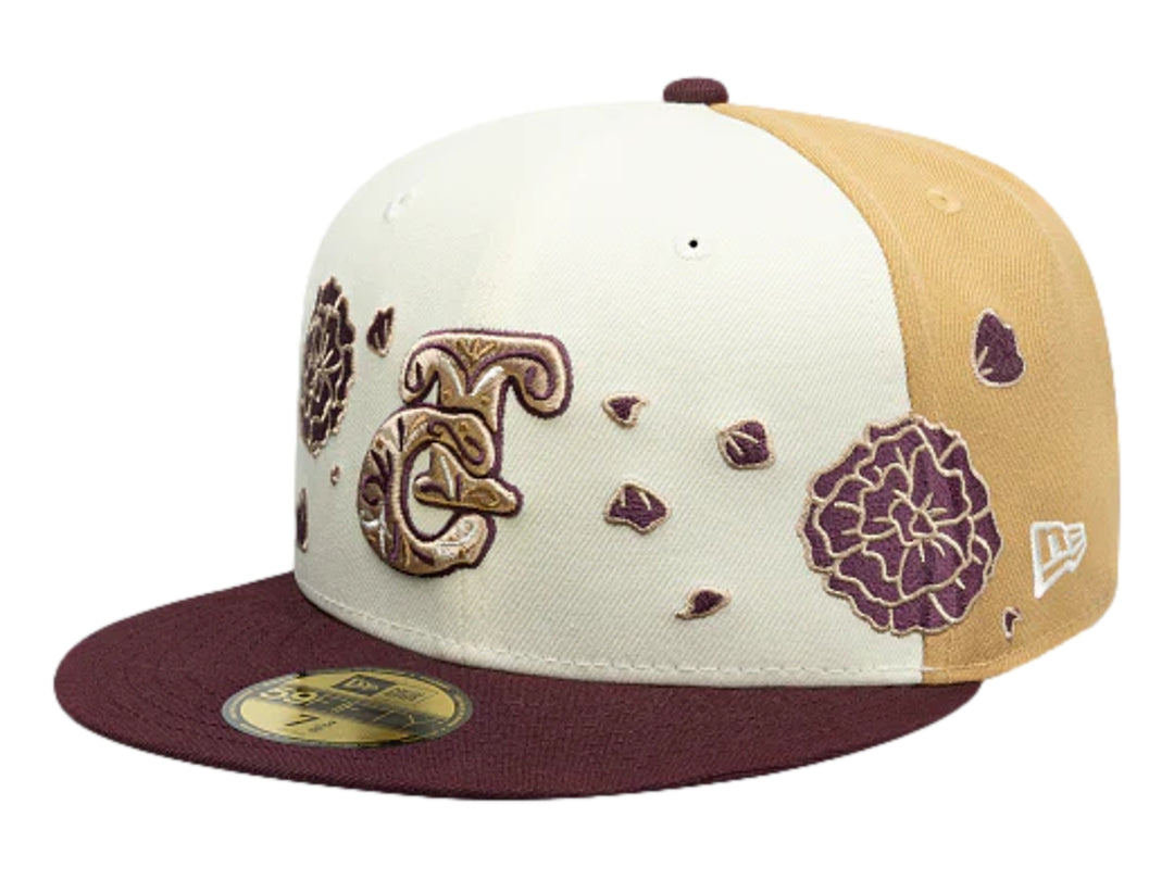 Gorra New Era 59Fifty Tomateros de Culiacán Beige para Hombre