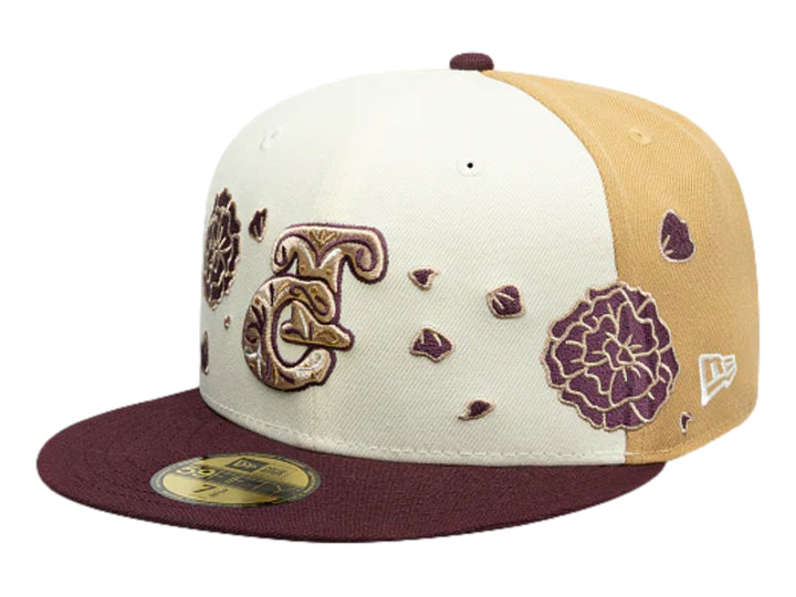 Gorra New Era 59Fifty Tomateros de Culiacán Beige para Hombre