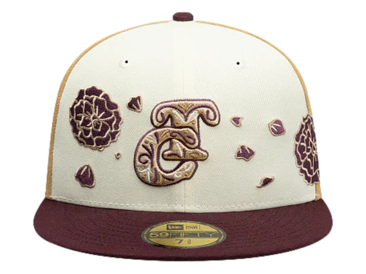Gorra New Era 59Fifty Tomateros de Culiacán Beige para Hombre