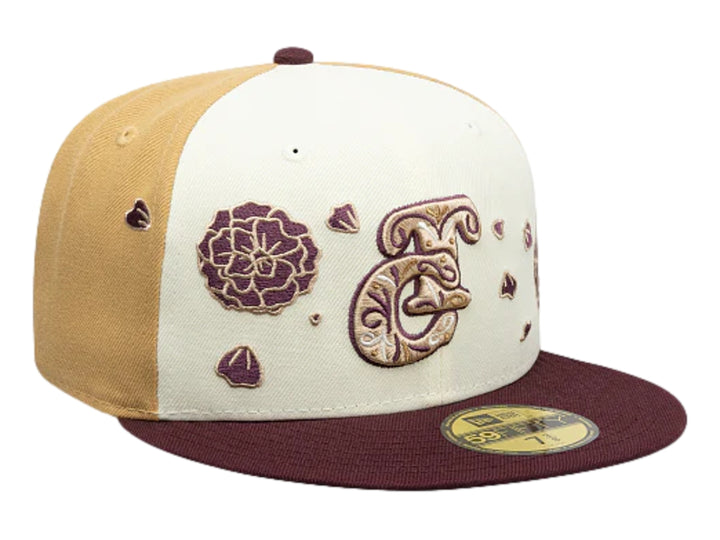 Gorra New Era 59Fifty Tomateros de Culiacán Beige para Hombre
