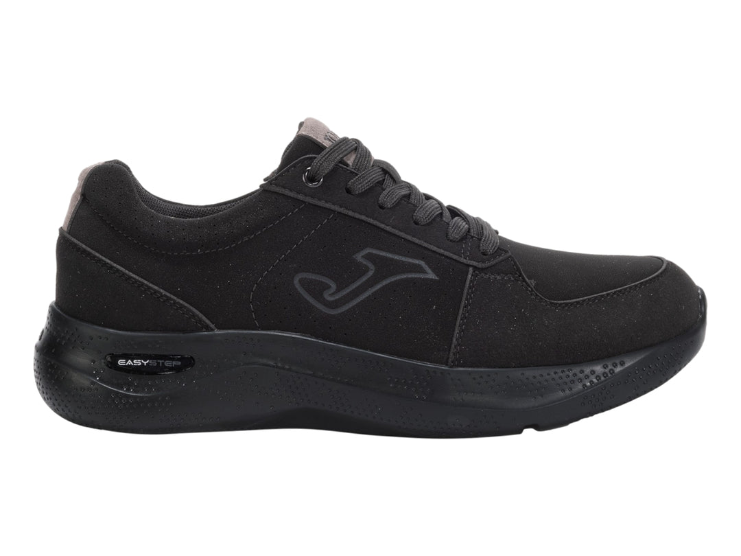 Zapato deportivo Joma color negro para Hombre con suela cómoda y cordones.
