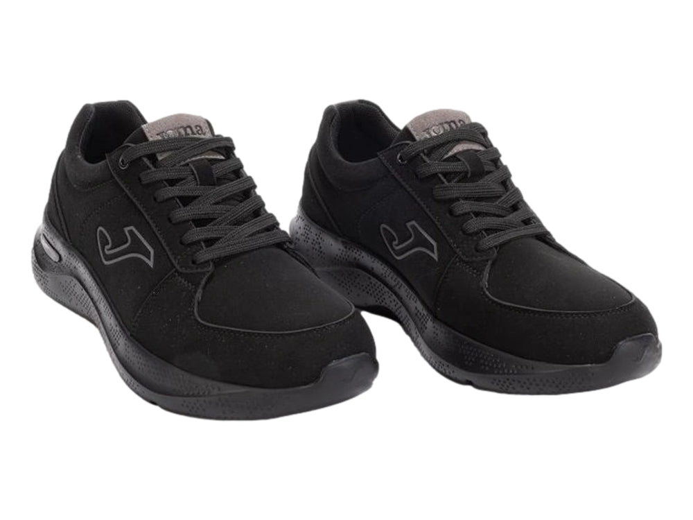 Zapato deportivo Joma color negro para Hombre con suela cómoda y cordones.