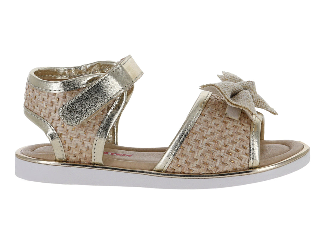 Sandalias Karsten Color Oro para Niña