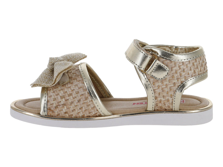 Sandalias Karsten Color Oro para Niña