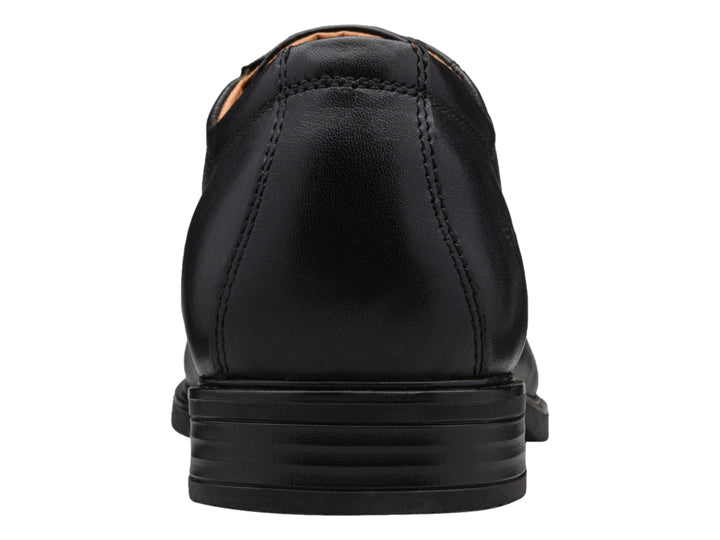 Zapato formal de vestir para Hombre en color negro con cordones y acabado liso.