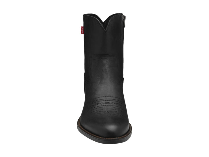 Bota negra de material sintético marca Levi&