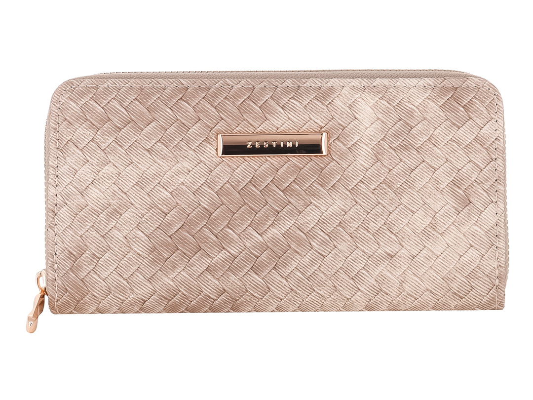 Cartera Felianna Trenzada Café para Mujer