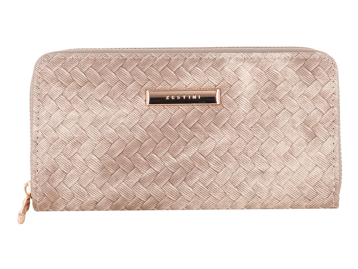 Cartera Felianna Trenzada Café para Mujer