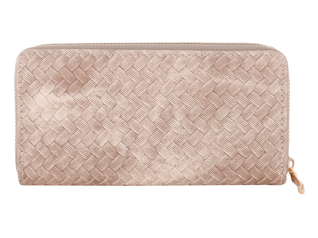 Cartera Felianna Trenzada Café para Mujer