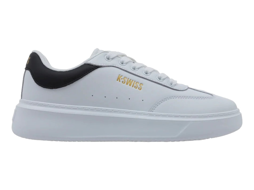 Tenis K-SWISS Aldina Blanco y Negro para Mujer