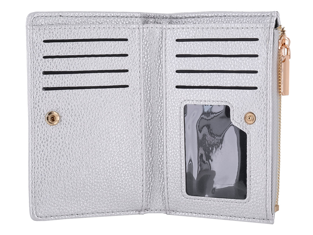 Cartera Felianna Plateada para Mujer