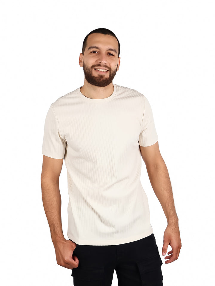 Playera Perry Ellis Color Birch para Hombre