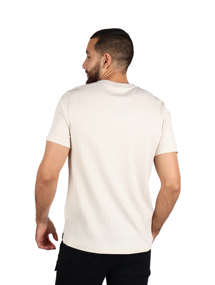 Playera Perry Ellis Color Birch para Hombre