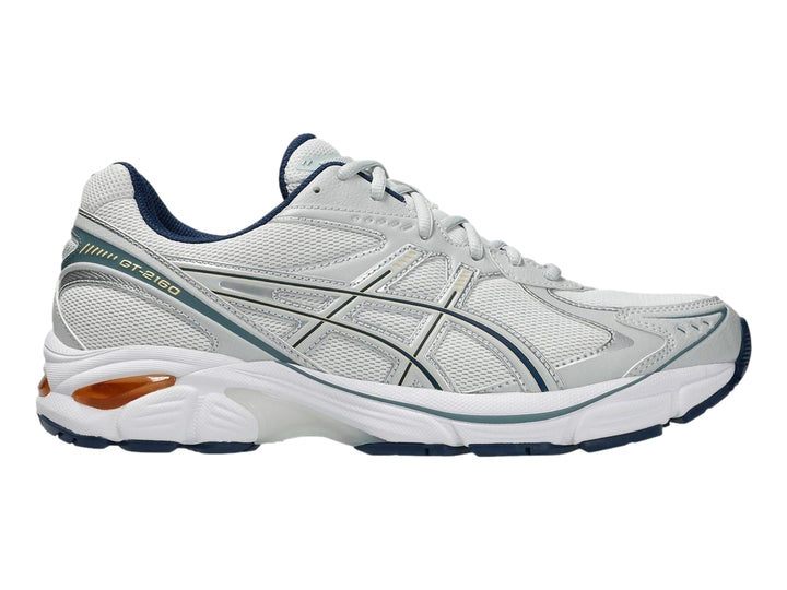 Tenis ASICS GT-2160 Blanco y Gris para Mujer