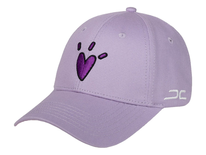 Gorra JC Hats Corazón Lavanda para Mujer