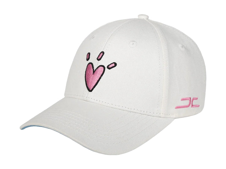 Gorra JC Hats Corazón Blanco para Mujer