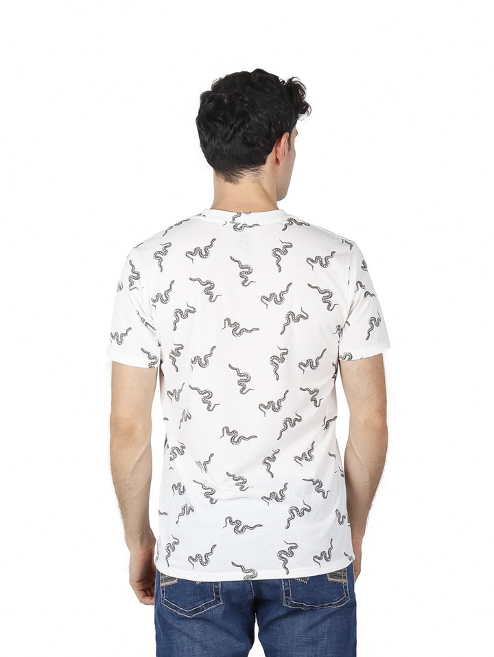 Playera Action Gear Color Hueso para Hombre