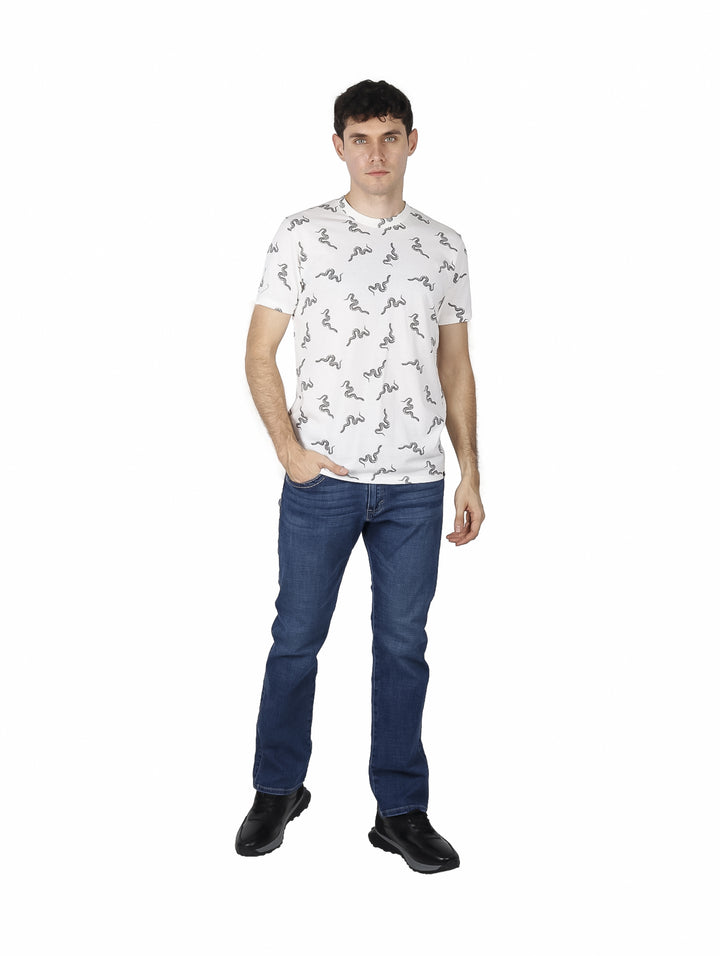 Playera Action Gear Color Hueso para Hombre