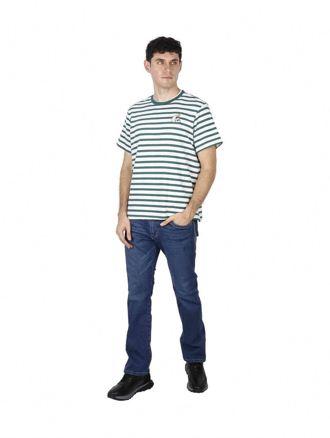 Playera Action Gear Color Botella para Hombre