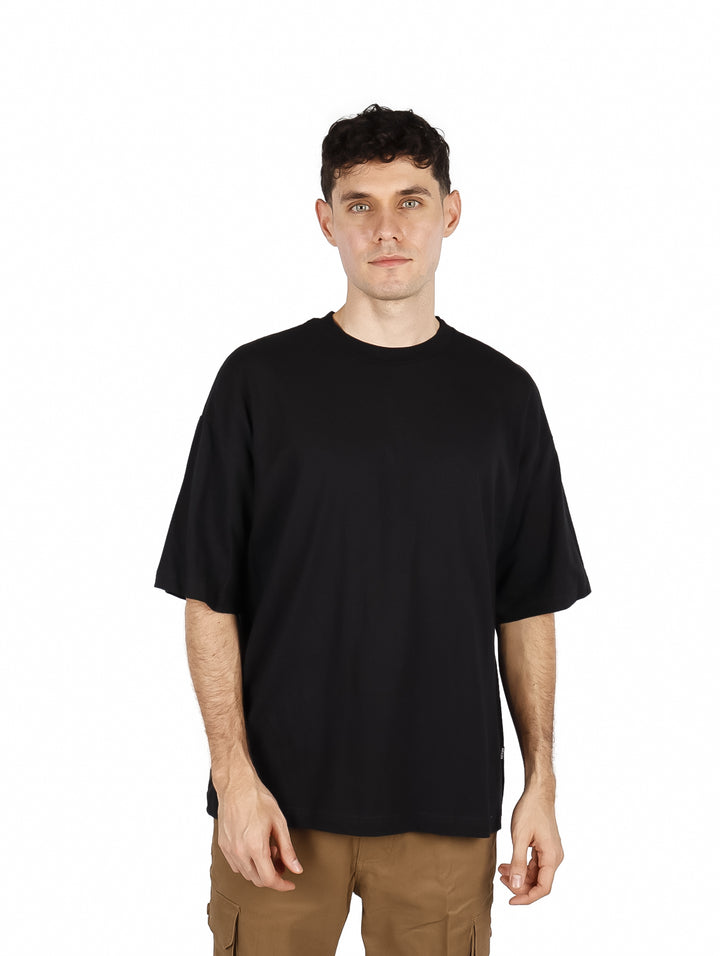 Playera Action Gear Oversized Negro para Hombre