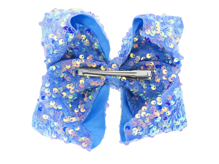 Moño Boutique Listonella Azul Cielo para Niña