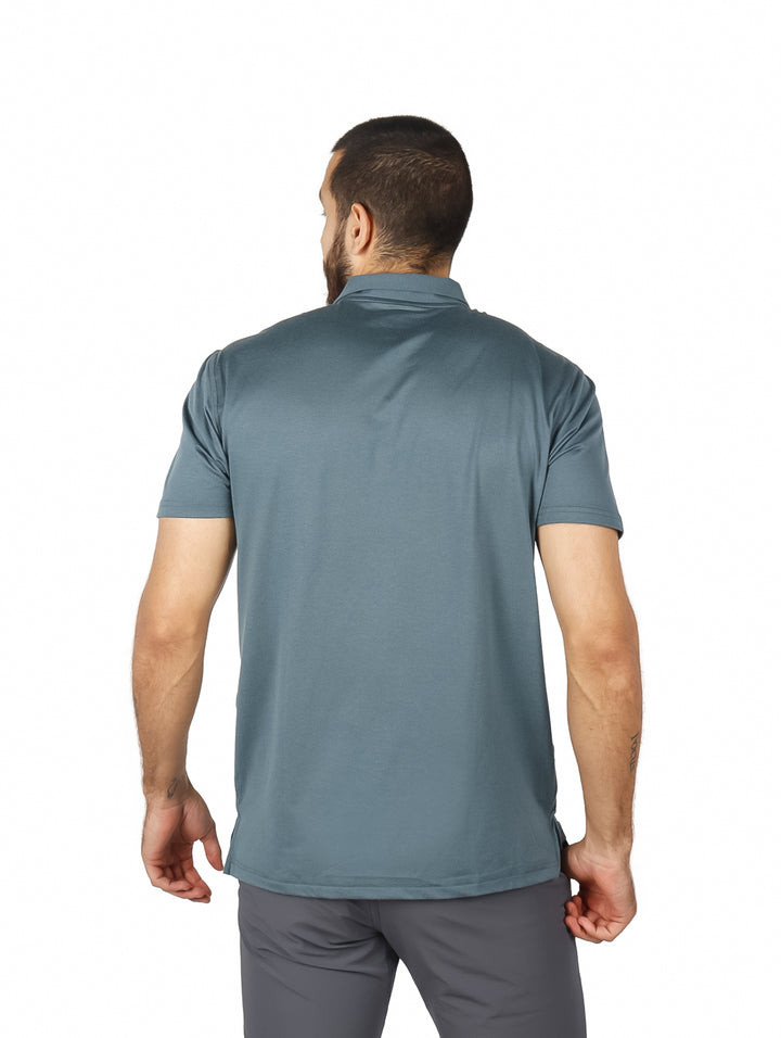 Playera Polo Eddie Bauer Color Rain para Hombre