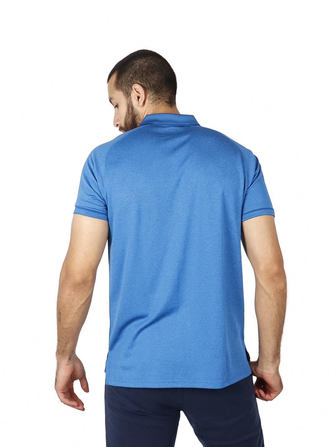 Playera Polo Eddie Bauer Azul para Hombre