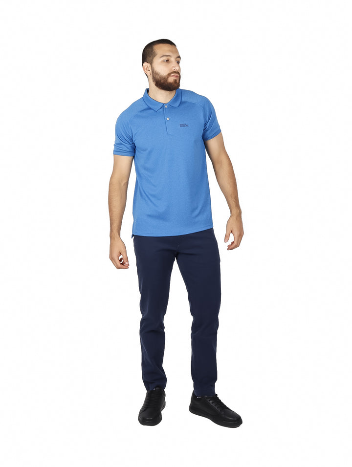 Playera Polo Eddie Bauer Azul para Hombre