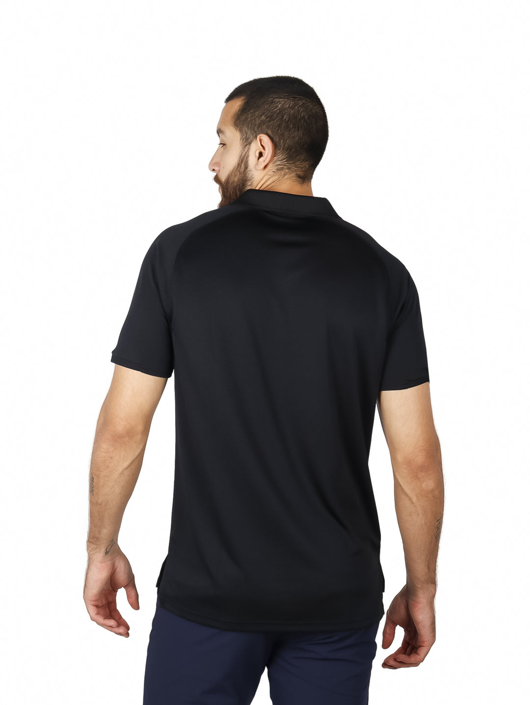 Playera Polo Eddie Bauer Negro para Hombre