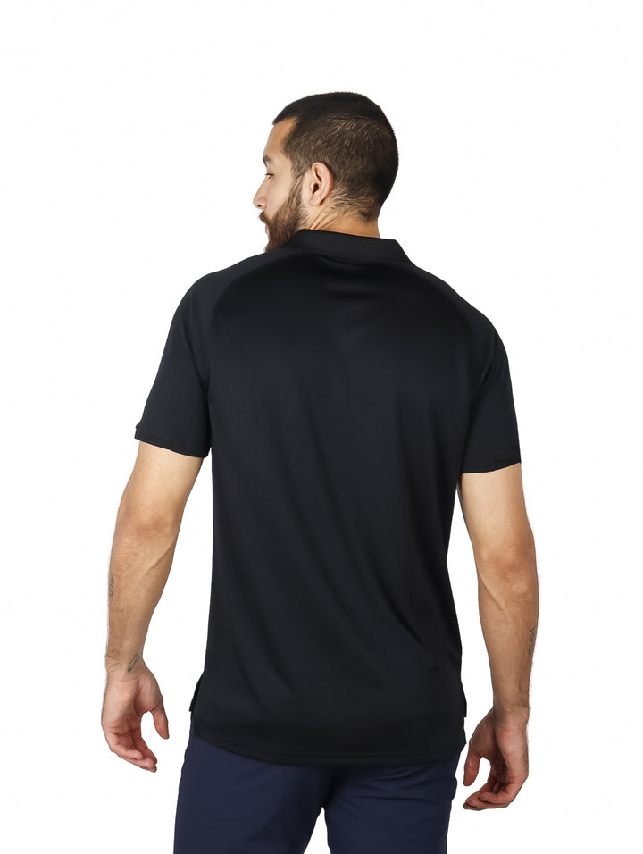 Playera Polo Eddie Bauer Negro para Hombre
