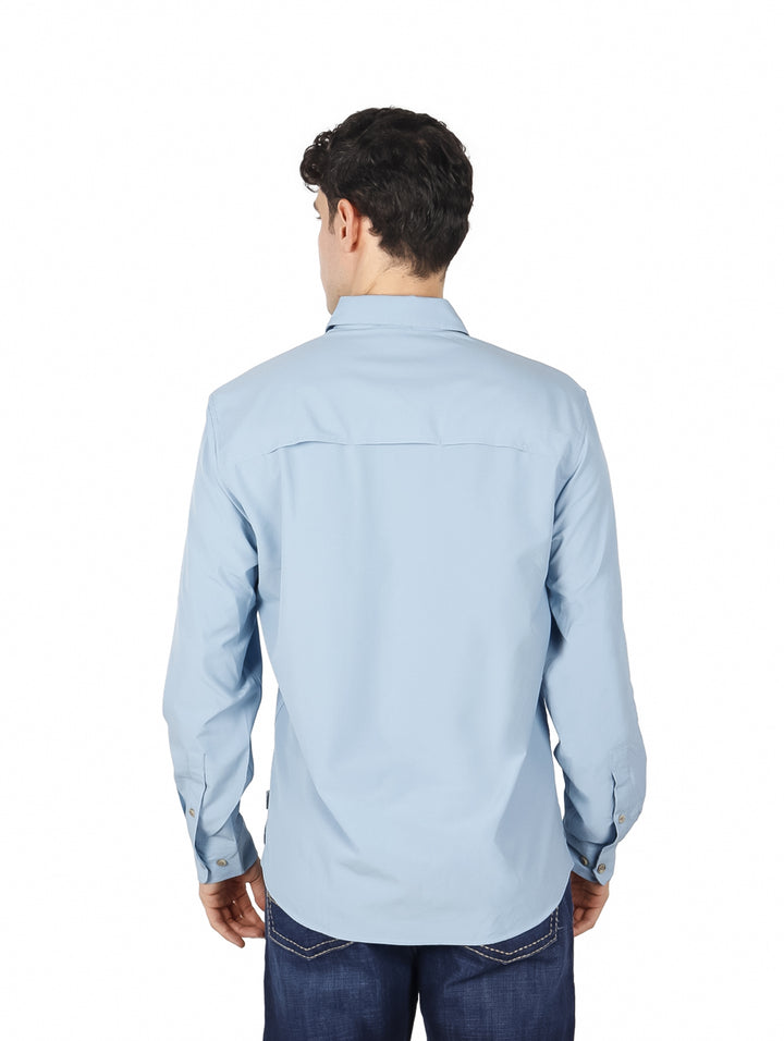 Camisa Eddie Bauer Atlas Exploration Blue Fog para Hombre