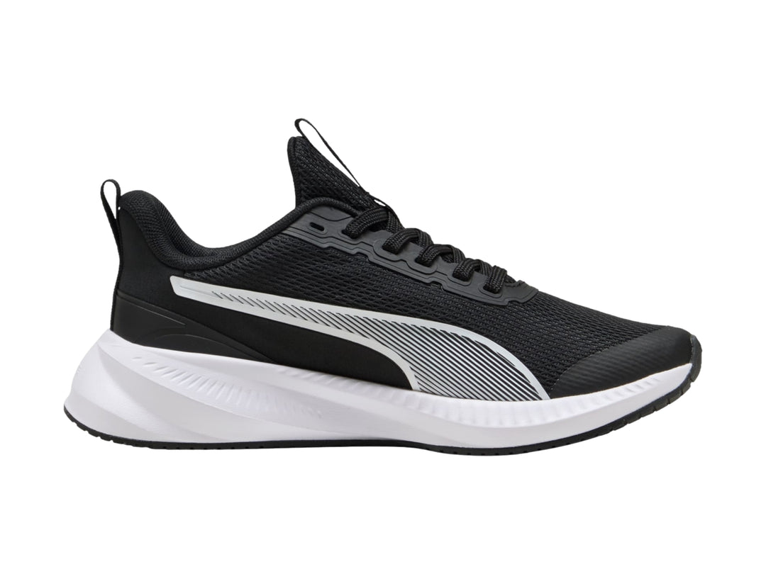 Tenis Puma Flyer Lite 3 Negro y Blanco para Niño