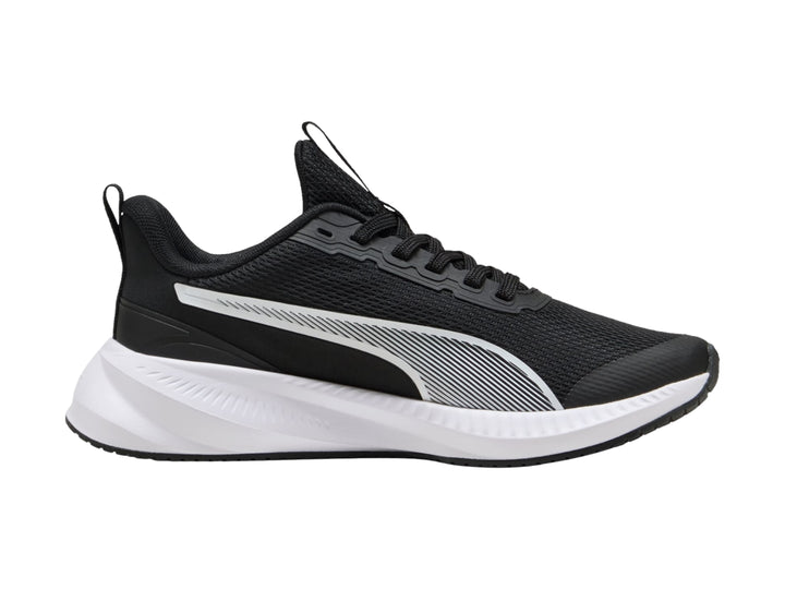 Tenis Puma Flyer Lite 3 Negro y Blanco para Niño