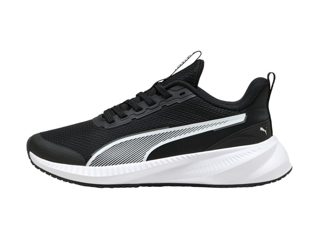Tenis Puma Flyer Lite 3 Negro y Blanco para Niño