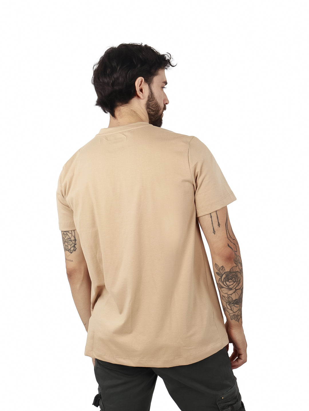 Playera K-Swiss Peanuts Beige para Hombre