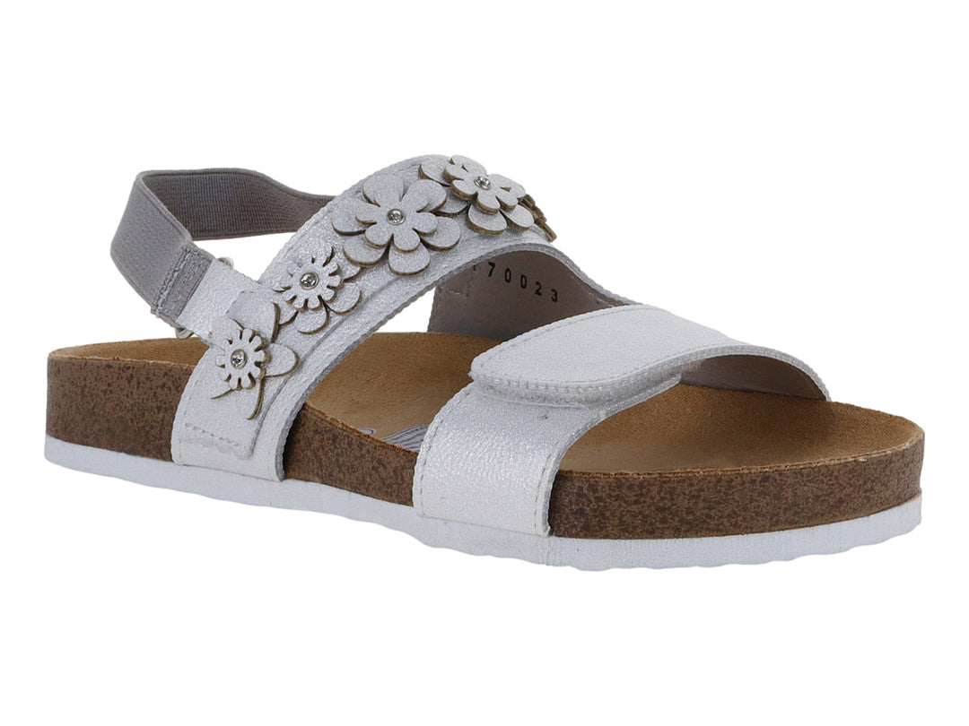 Sandalias Vavito Color Plata para Niña