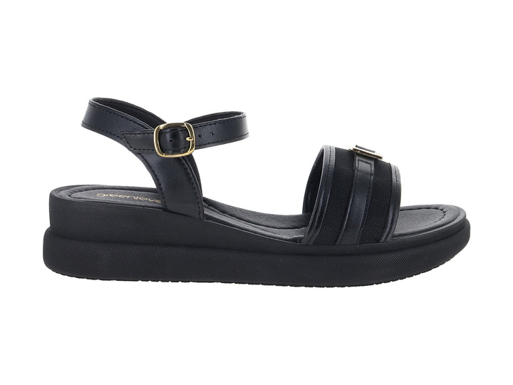 Sandalias Green Love Negro para Mujer