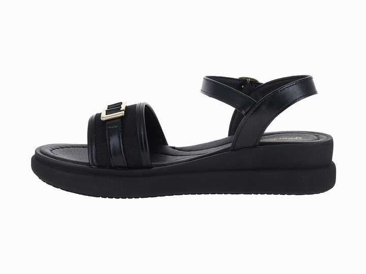 Sandalias Green Love Negro para Mujer