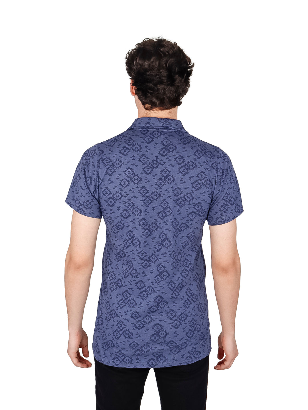 Playera Polo Optima Exterior Azul Marino para Hombre