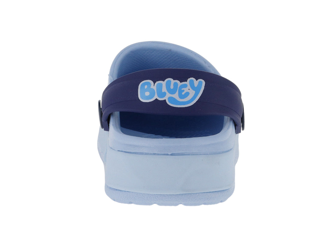 Sandalias Clogs Vavito Bluey Azul para Niño