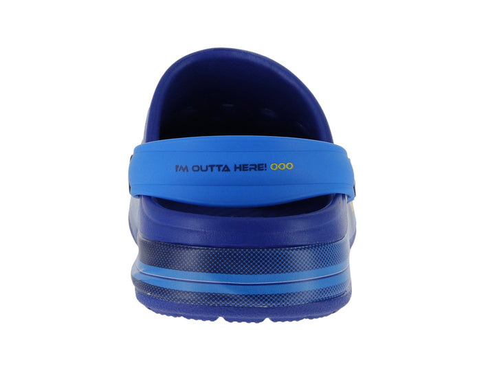 Sandalias Clogs Vavito Sonic Azul para Niño