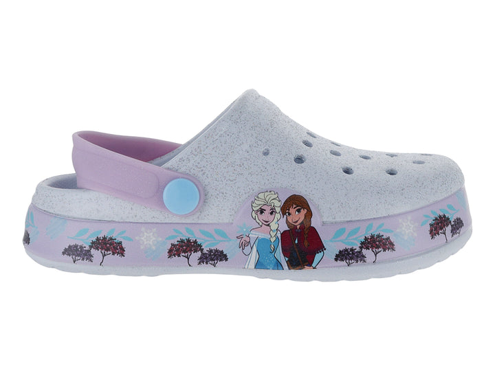 Sandalias Clogs VAVITO Frozen Color Plata para Niña