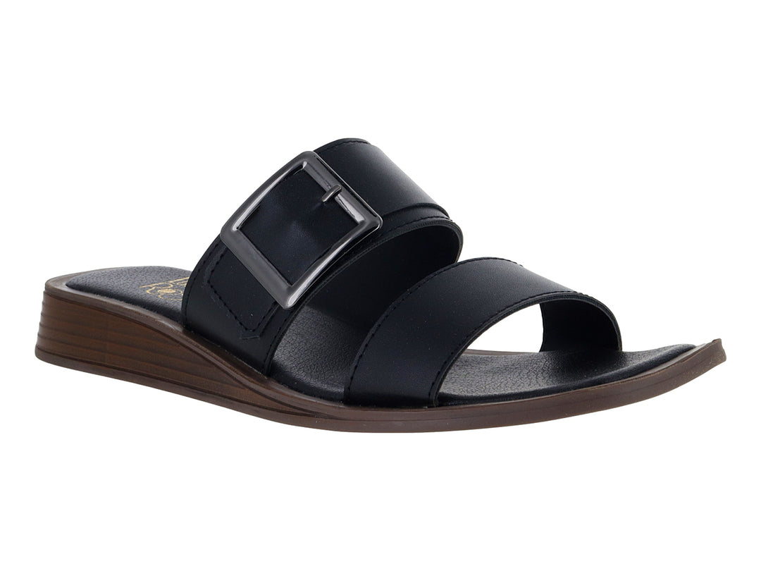 Sandalias Luna Rosa Negro para Mujer