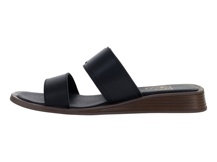 Sandalias Luna Rosa Negro para Mujer