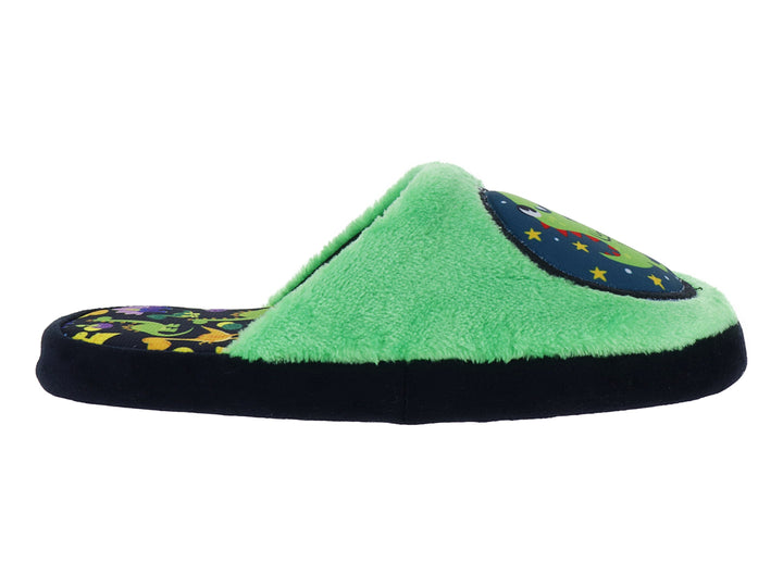 Pantuflas Perezosas Verde para Niño