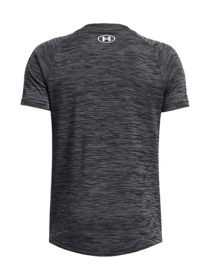 Playera Under Armour Tech Textured Negro para Niño
