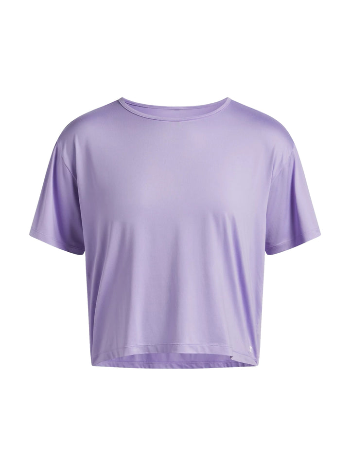 Playera Under Armour Motion SS Morado para Mujer