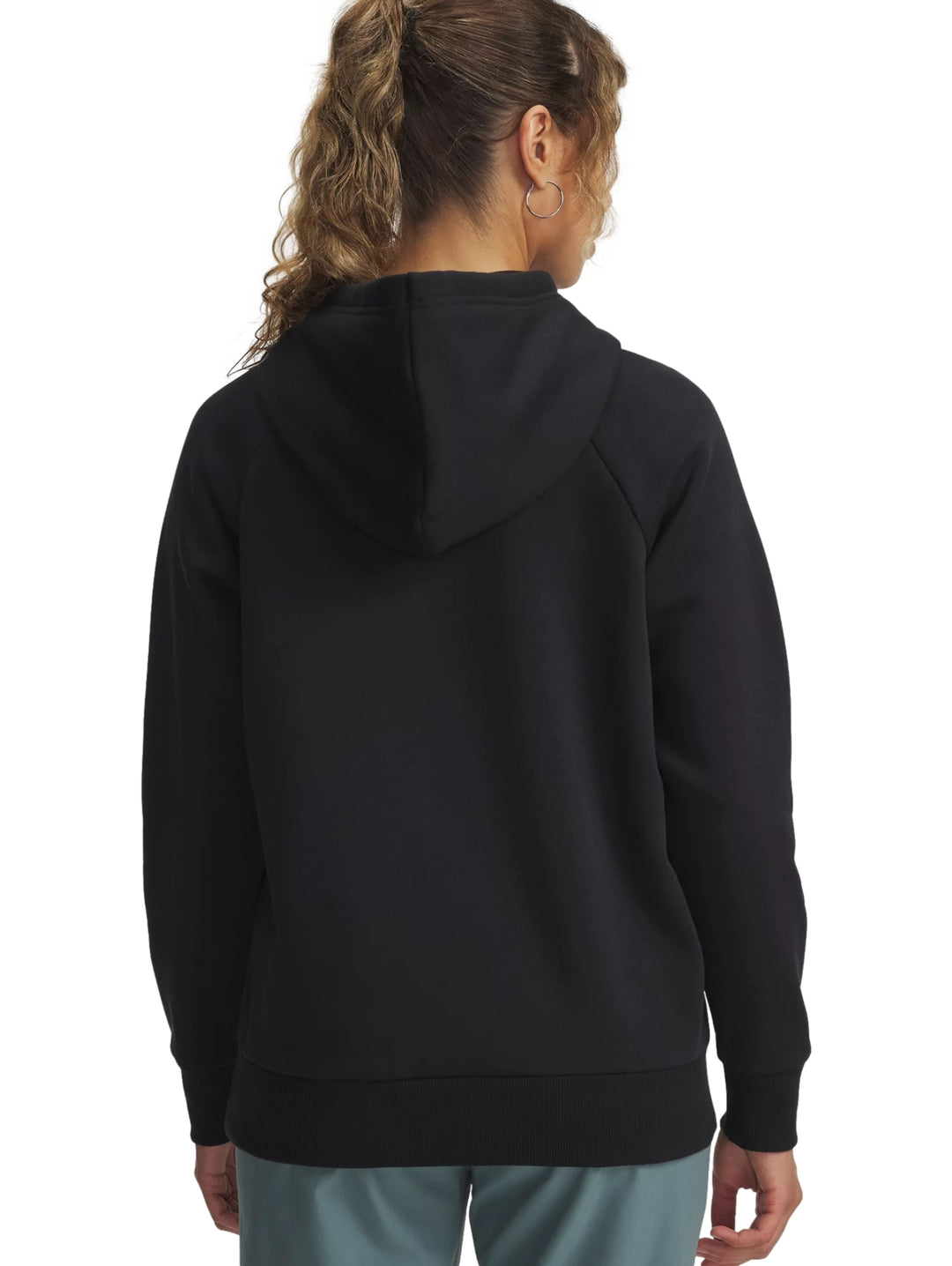 Sudadera Under Armour Rival Fleece Shimmer Negro para Mujer