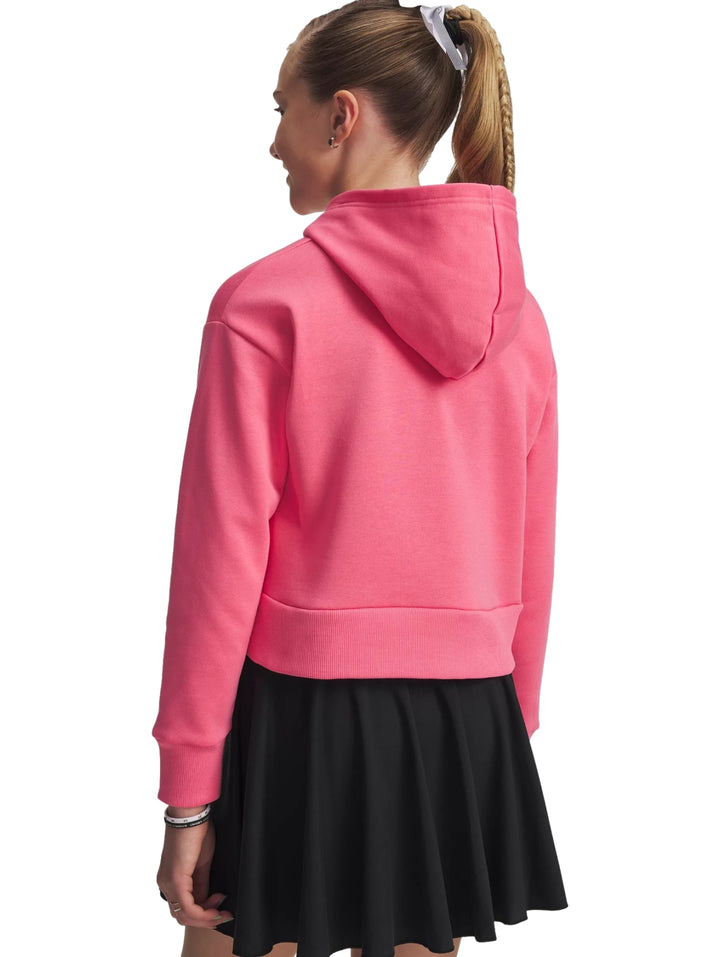 Sudadera Under Armour Rival Fleece Rosa para Niña