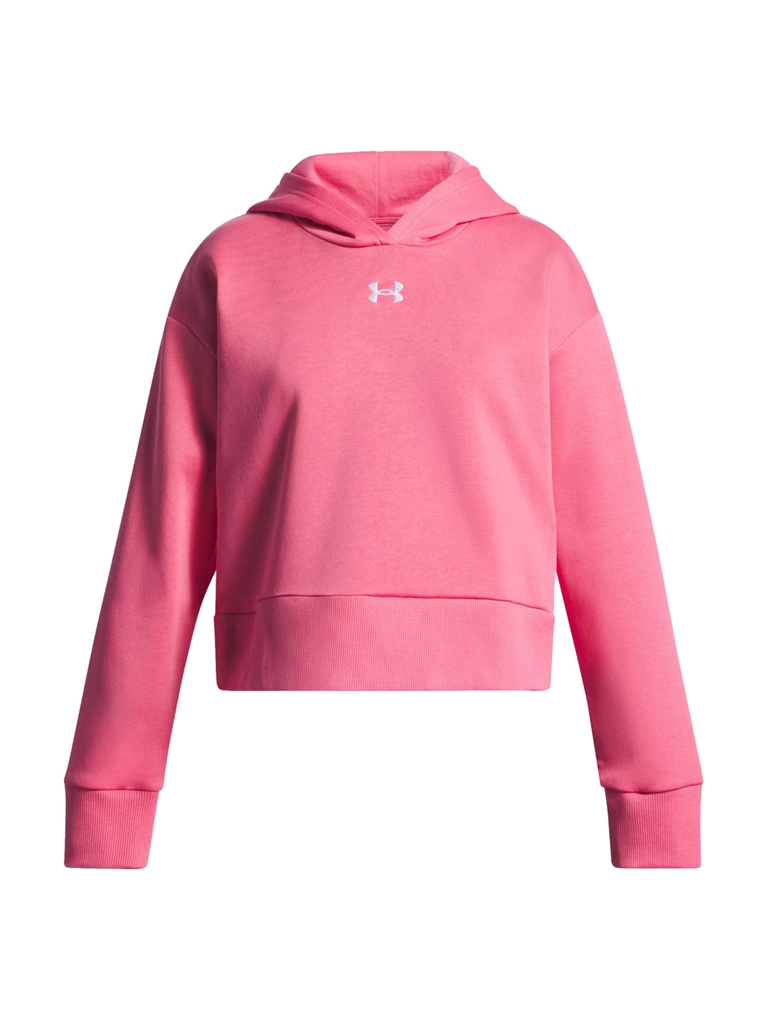 Sudadera Under Armour Rival Fleece Rosa para Niña